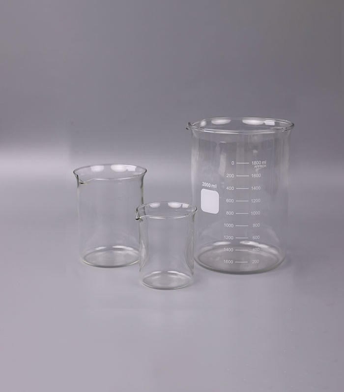 What are the common uses of laboratory beakers?