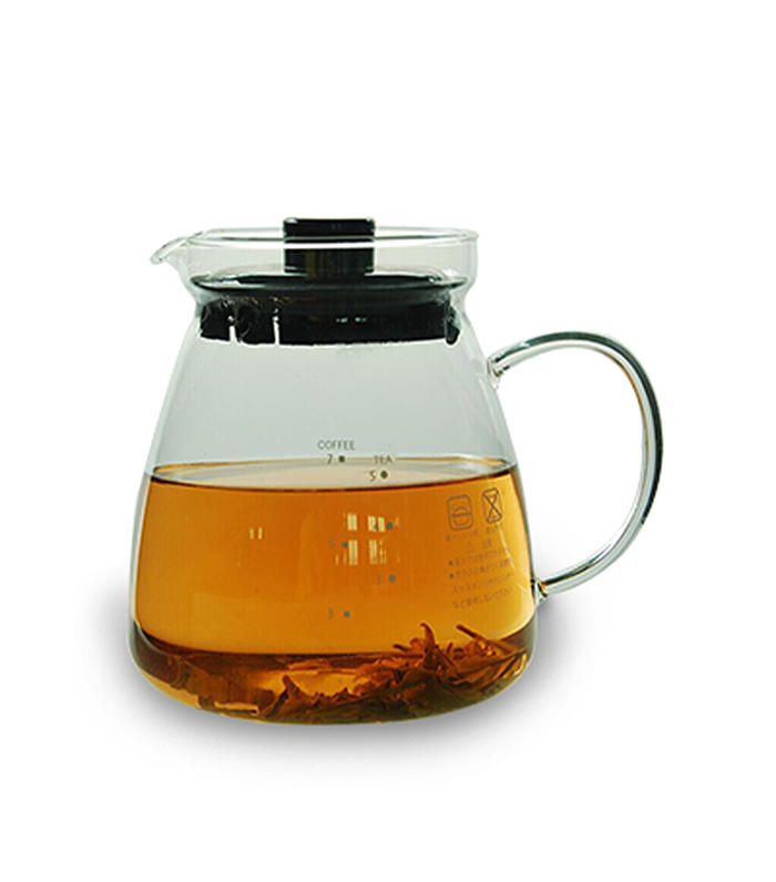 What are the characteristics of glass teapot coffee pot?