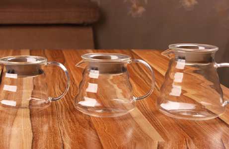 What processes are used in the production of glass pots